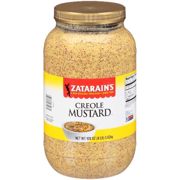 Zatarain's Creole Mustard Bulk 1 Gallon - 4 Per Case.