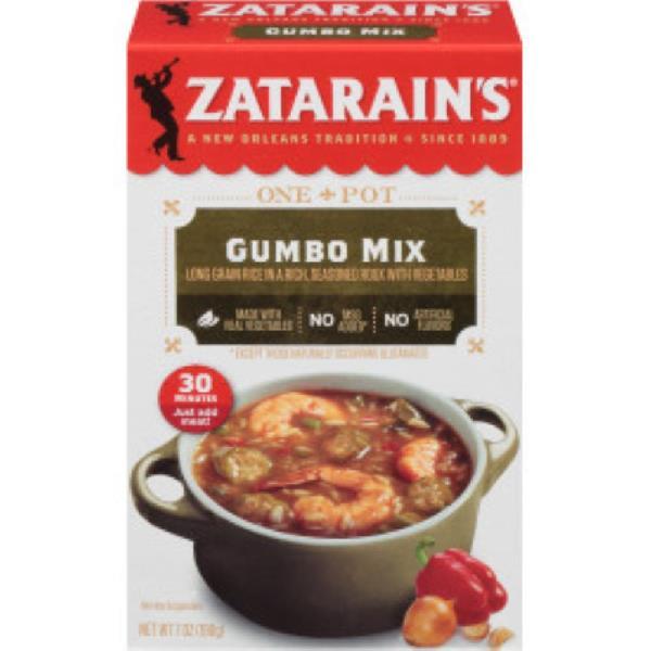 Zatarain's Gumbo Mix 7 Ounce Size - 12 Per Case.