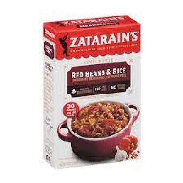 Zatarain's Red Beans & Rice 8 Ounce Size - 12 Per Case.