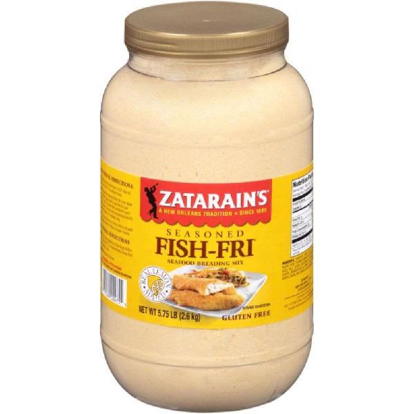 Zatarain's Seasoned Fish Fri 5.75 Pound Each - 4 Per Case.