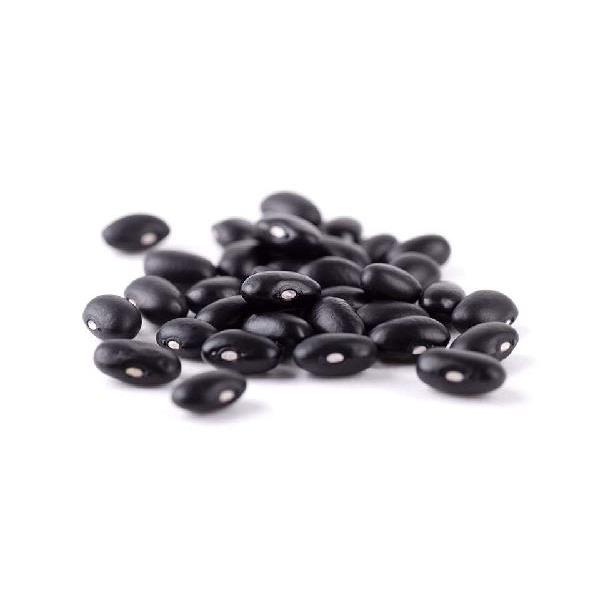Commodity Polished Black Bean 50 Pound Each - 1 Per Case.