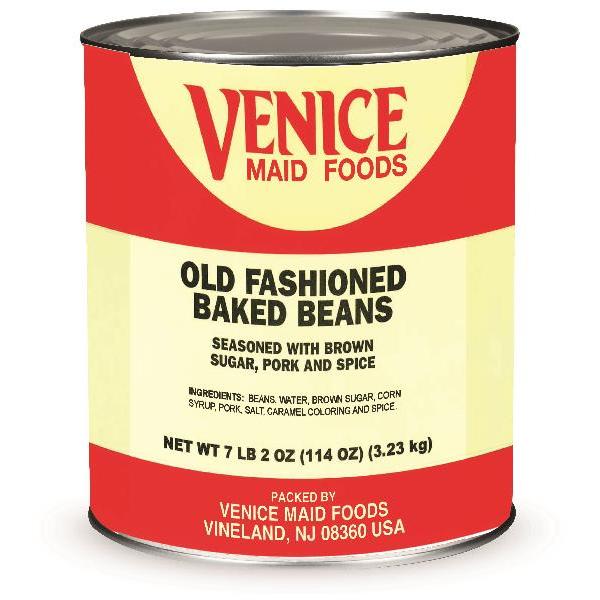 Old Fashioned Baked Beans 114 Ounce Size - 6 Per Case.
