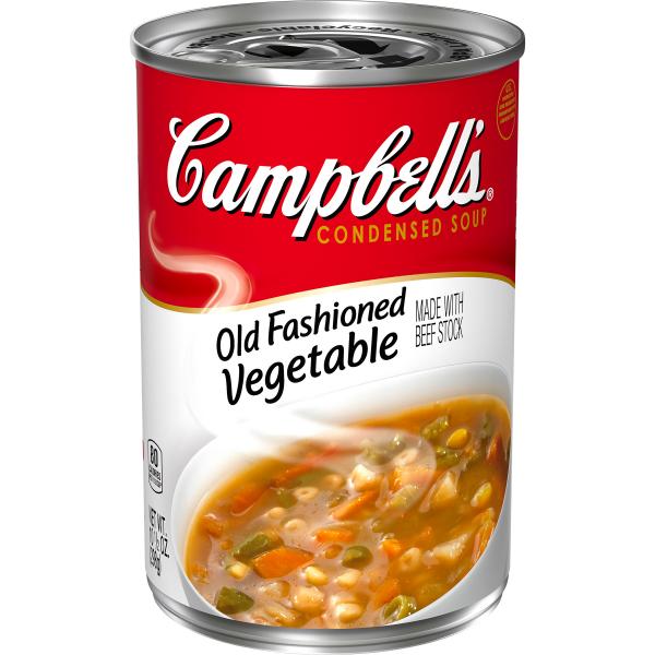Campbell's Soup Old Fashion Vegetable 10.5 Ounce Size - 12 Per Case.