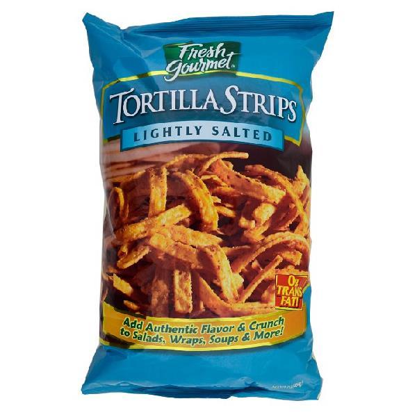Fresh Gourmet Tortilla Strips Gourmet 1 Pound Each - 10 Per Case.