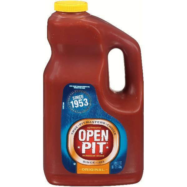 Open Pit Blue Label Original Barbecue Sauce 156 Ounce Size - 4 Per Case.