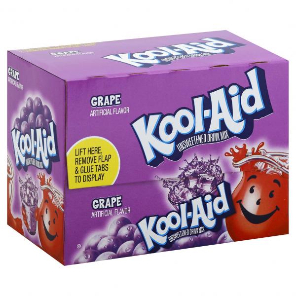 Kool Aid Kool Aid Grape Beverage, 0.14 Ounce Size - 192 Per Case.