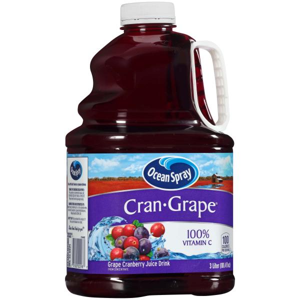 L Cranberry Grape Slim 101.4 Fluid Ounce - 6 Per Case.