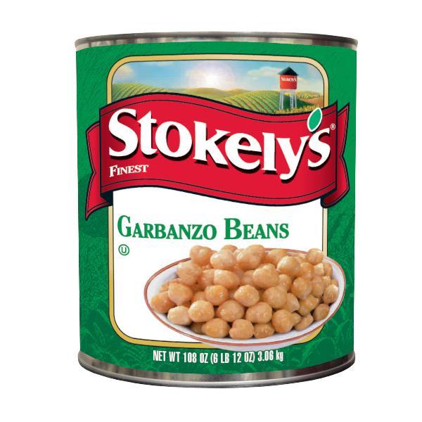 Stokely Garbanzo Beans 108 Ounce Size - 6 Per Case.