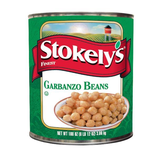Stokely Garbanzo Beans 108 Ounce Size - 6 Per Case.