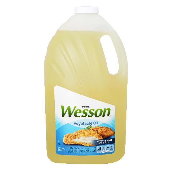 Wesson Vegetable Oil 1 Gallon - 4 Per Case.