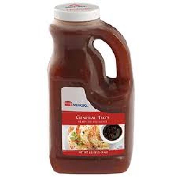 Minor's General Tso's Ready-To-Use Sauce 0.5 Gallon - 4 Per Case.