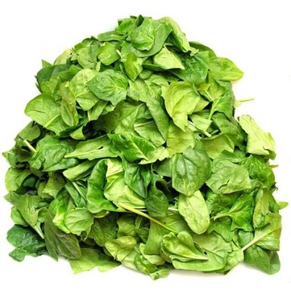 Savor Imports Spinach Block Frozen Chopped Poly 3 Pound Each - 12 Per Case.