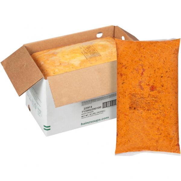 HEINZ TRUESOUPS Roasted Garlic Tomato Soup 8 lb. Bag 4 Per Case