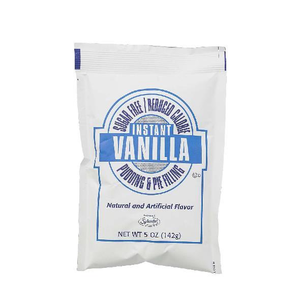 Chefs Companion Pudding Reduced Calories Sugar Free Vanilla 5 Ounce Size - 12 Per Case.