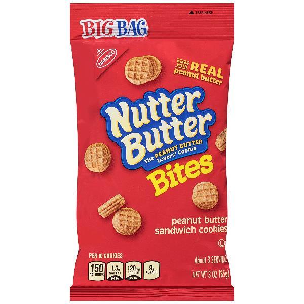 Nutter Butter Bites 3 Ounce Size - 36 Per Case.