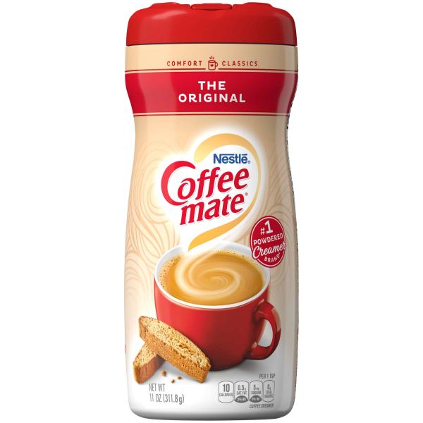 Nestle Coffee Mate Creamer Original Powder 11 Ounce Size - 12 Per Case.
