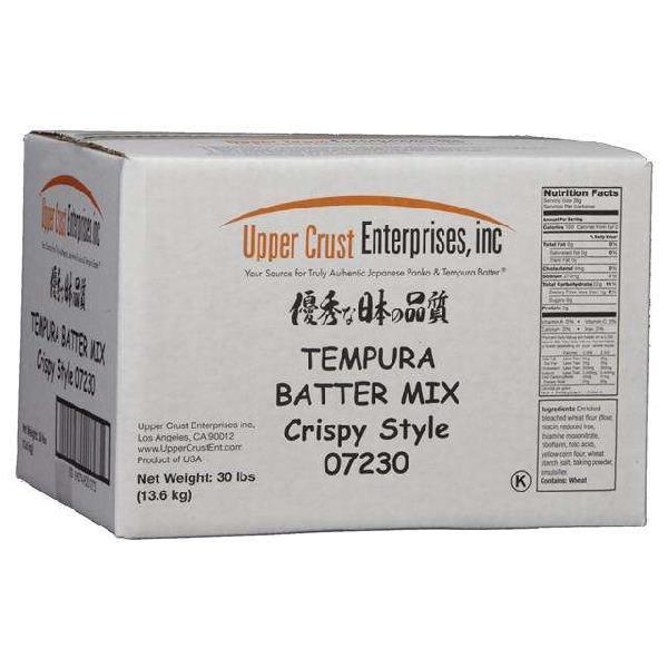 Tempura Batter Mix Extra Crispy Trans Fat No Msg No Egg Box 30 Pound Each - 1 Per Case.