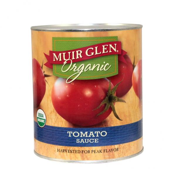 Muir Glen™ Organic Canned Vegetables Bulktomato Sauce 106 Ounce Size - 6 Per Case.