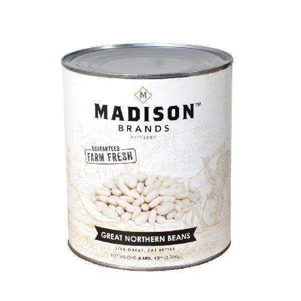 Commodity Beans Fancy Great Northern 110 Ounce Size - 6 Per Case.