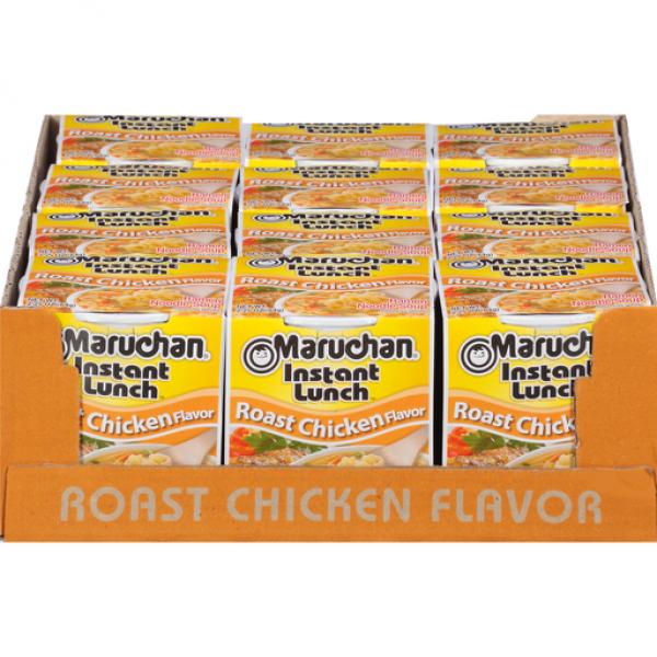 Maruchan Instant Lunch Roast Chicken 2.25 Ounce Size - 12 Per Case.