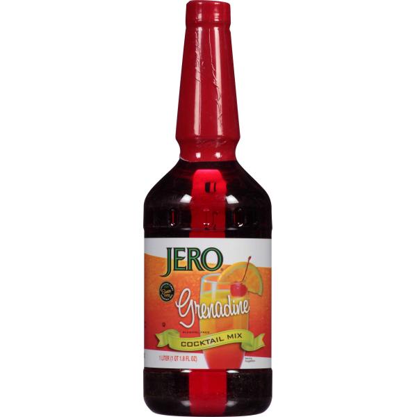 Jero Grenadine 33.8 Ounce Size - 6 Per Case.