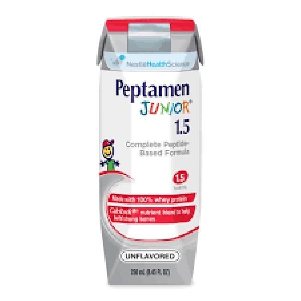 Nestle Peptamen Junior Dietary Replacement Meal Junior Uflv 8.45 Fluid Ounce - 24 Per Case.