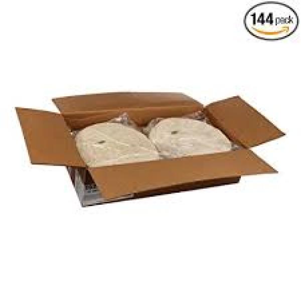 Mission 3" Heat Pressed Flour Tortillas 12 Count Packs - 12 Per Case.