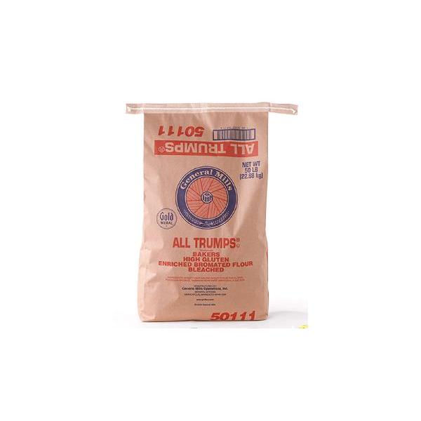 Gold Medal™ All Trumps™ Flour Bleachedbromated Malted Enriched 50 Pound Each - 1 Per Case.