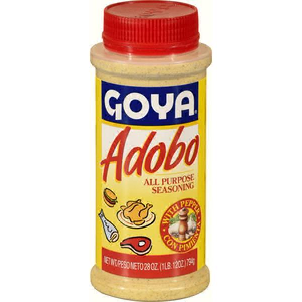 Goya Adobo All Purpose Seasoning 28 Ounce Size - 12 Per Case.