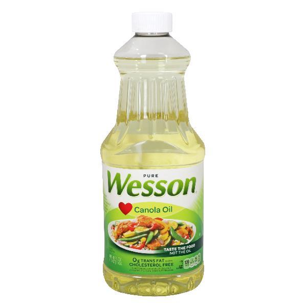 Wesson Wesson Canola Oil 48 Fluid Ounce - 9 Per Case.