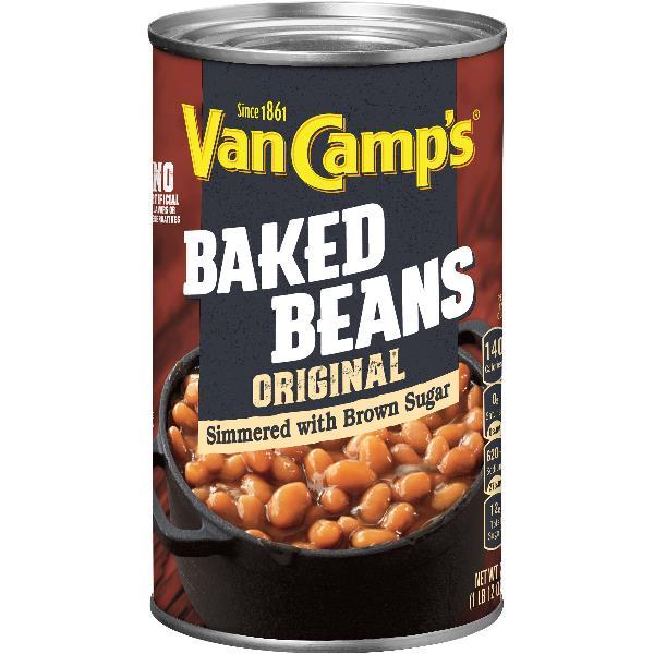 Van Camp's Original Baked Beans 28 Ounce Size - 12 Per Case.