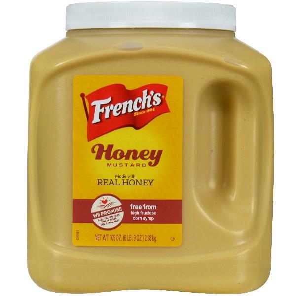 French's Honey Mustard Sweet & Tangy 105 Ounce Size - 2 Per Case.