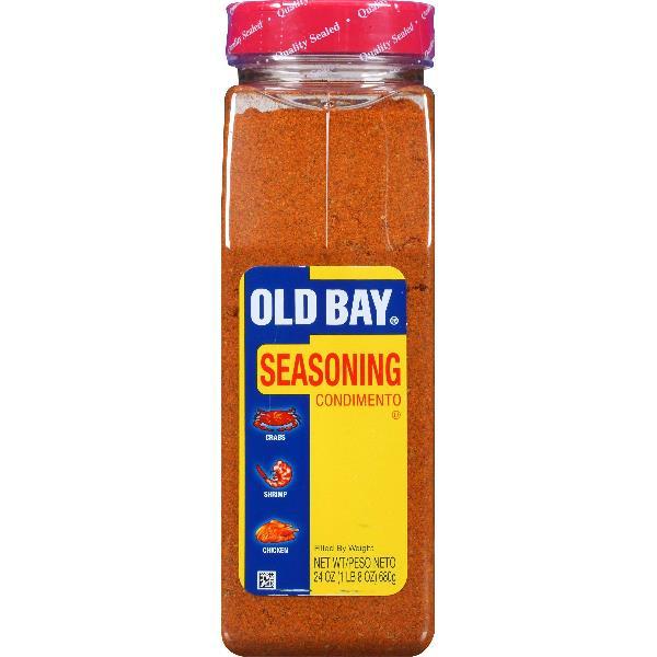 Old Bay Seasoning 24 Ounce Size - 6 Per Case.