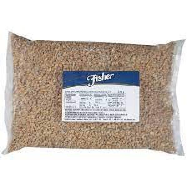Fisher Roasted Sunflower Kernel Salted 5 Pound Each - 1 Per Case.