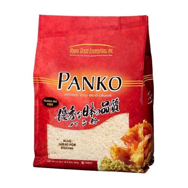 Panko Extra Large Grind Authentic Japanese Bread Crumbs Trans Fat Non Gmo 24 Ounce Size - 6 Per Case.