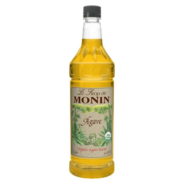 Monin Organic Agave Nectar 1 Liter - 4 Per Case.