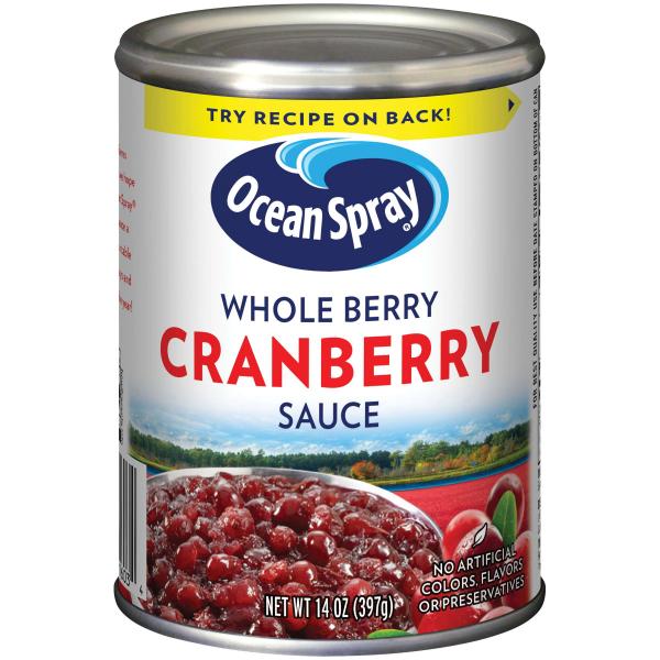 Whole Cranberry Sauce 14 Ounce Size - 24 Per Case.