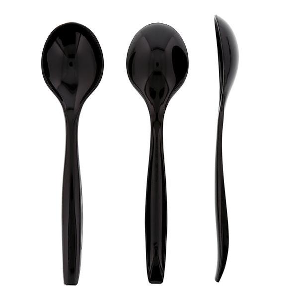 Serving Spoon Black 144 Each - 1 Per Case.