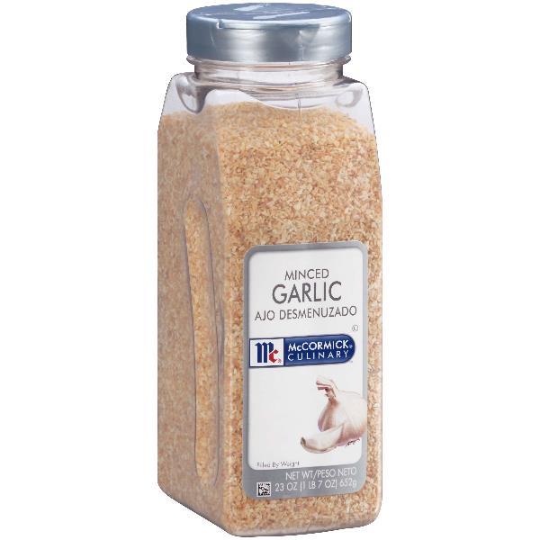 Mccormick Culinary Minced Garlic 23 Ounce Size - 6 Per Case.