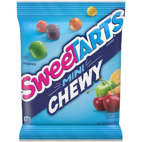 Sweetarts Mini Chewy Candy 6 Ounce Size - 12 Per Case.