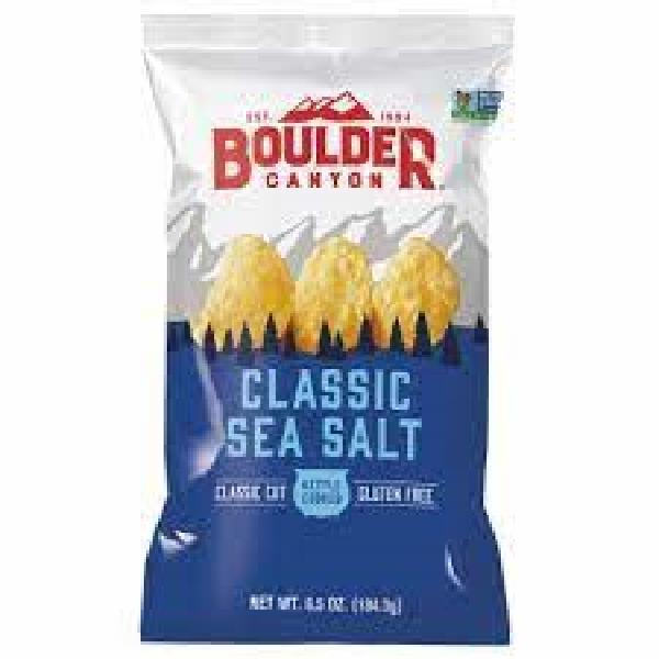 Boulder Canyon Sea Salt Chip 1 Ounce Size - 72 Per Case.