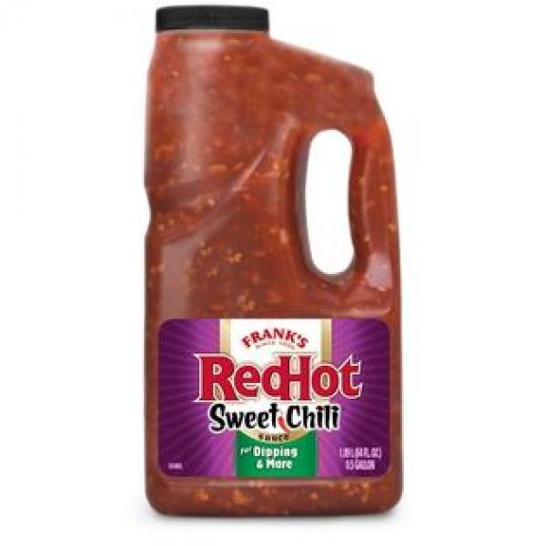 Frank's Redhot Sweet Chili Sauce Pound Gallon 0.5 Gallon - 4 Per Case.