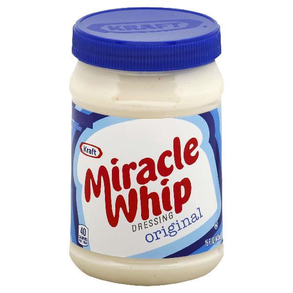 Miracle Whip Salad Dressing , 15 Fluid Ounce - 12 Per Case.