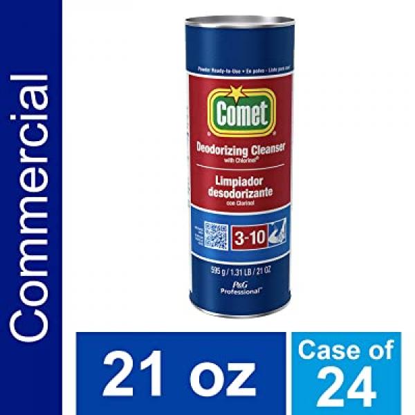 Comet Deodorizing Cleanser Ready-To-Use Powder 21 Ounce Size - 24 Per Case.