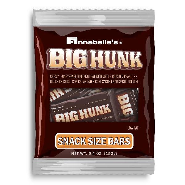 Big Hunk Nougat Candy Peanut 12 Each - 12 Per Case.