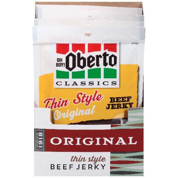 Original Thin Style Beef Jerky 1.2 Ounce Size - 64 Per Case.
