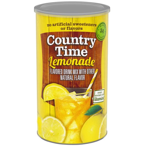 Country Time Beverage Country Time Lemonade, 82.5 Ounce Size - 6 Per Case.