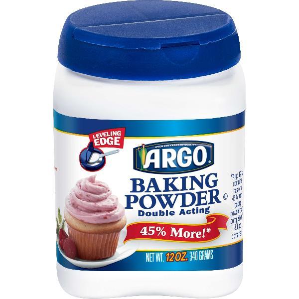 Argo Baking Powder Double Acting 12 Ounce Size - 12 Per Case.