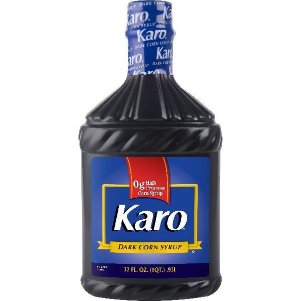 Karo Corn Syrup Dark 32 Fluid Ounce - 6 Per Case.