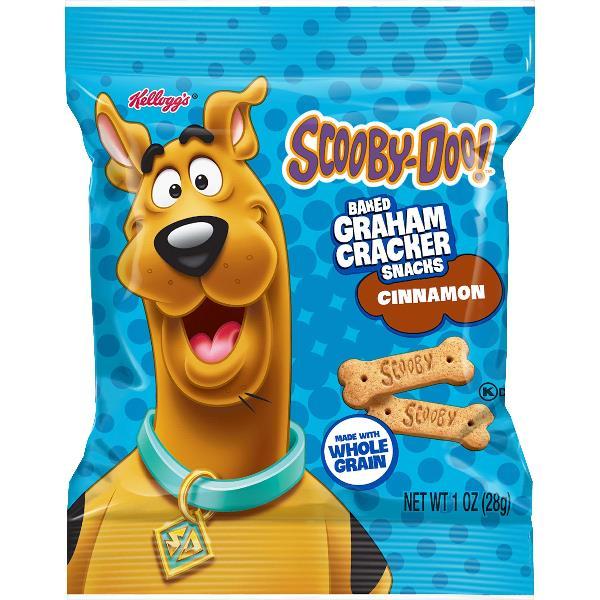 Kellogg's Scooby Doo Cinnamon Graham Cracker Sticks, 1 Ounces - 210 Per Case.